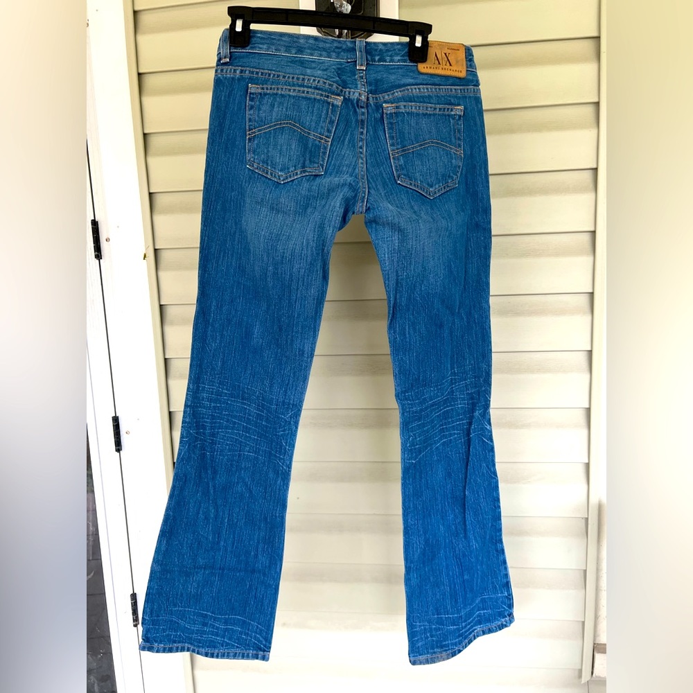 Armani Exchange Jeans Blue Wash Size 6R Regular EUC Made in USA